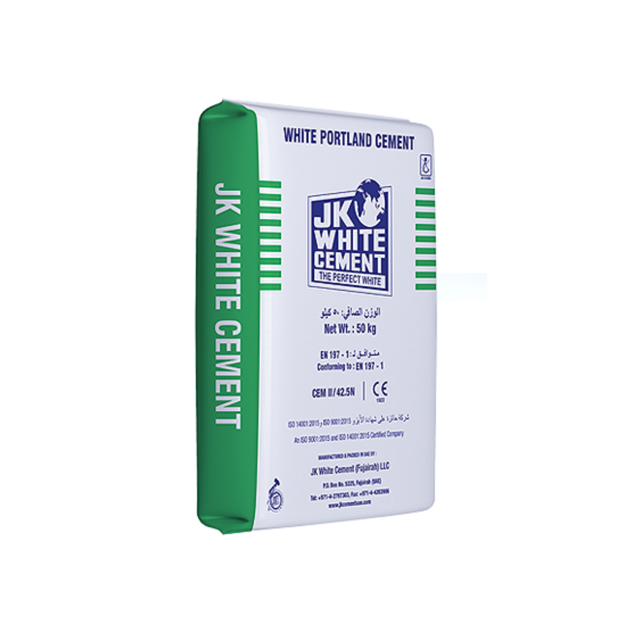 JK WHITE CEMENT – CEM || 42.5N x 50Kg