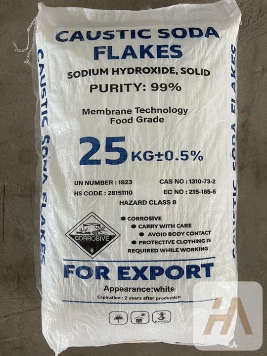 Caustic Soda Flakes 25kg