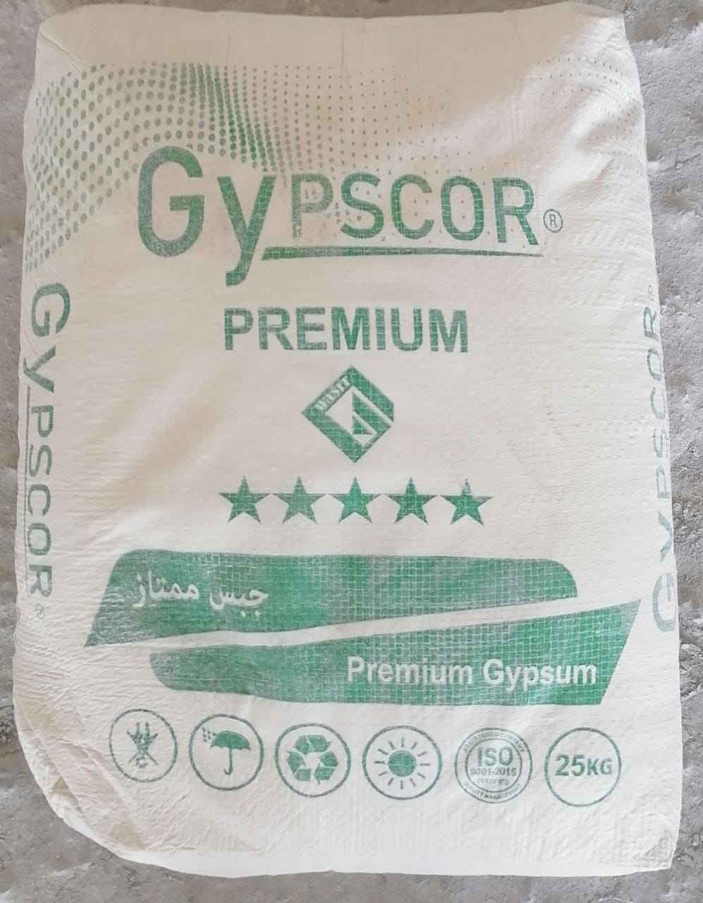 Gypsum Powder Gypscor 25kg