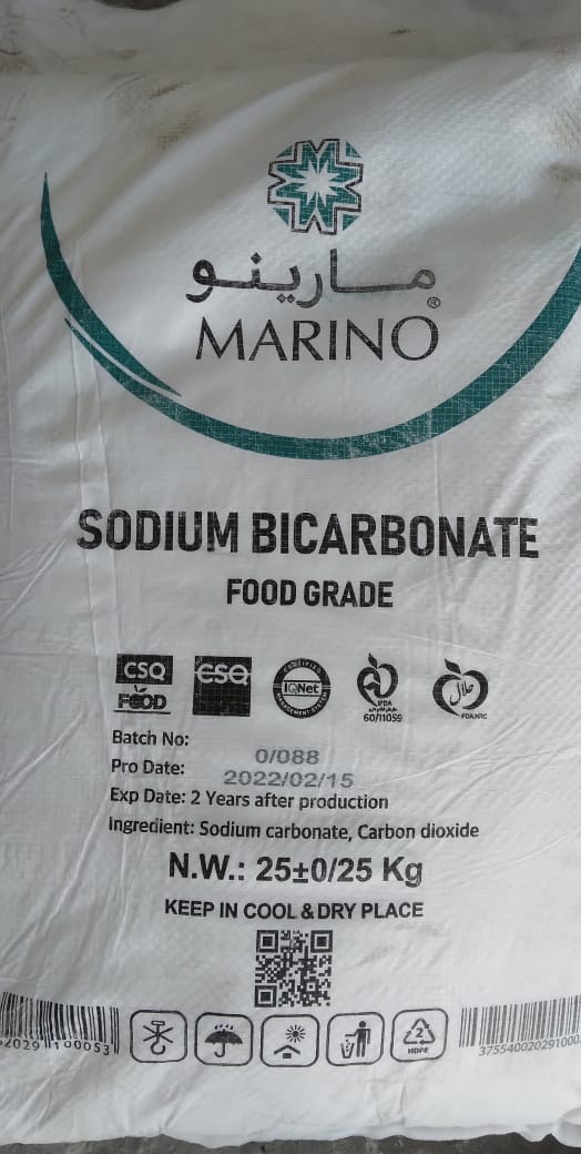 Marino Sodium Bicarbonate 25Kg